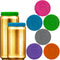 Silicone Soda Can Lids 6 Pack Reusable Silicone Can Covers, Can Stopper