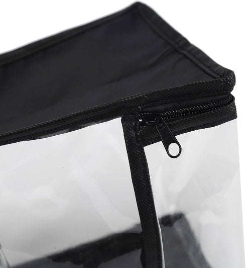 Fasmov Set of 4 DVD Storage Bags, Hold up to 160 DVDs, Water Resistant with Handles