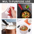 3 Pack Silicone Hot Handle Holders Cover, Non-Slip Pot Holder Sleeve for Frying Pan, Casserole, Baking Sheets