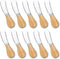 10 Pcs Cheese Spreader Knives Set, Mini Butter Knife Spreader with Wooden Handle for Charcuterie Board