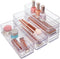STORi SimpleSort 6-Piece Stackable Clear Drawer Organizer Set, 9" x 3" x 2" Rectangle Trays