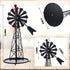 Windmill Paper Towel Holder, Western Standing Roll Holder for Kitchen Countertop, Rustic Country Decor (14.4 Inch)