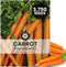 Tendersweet Carrot 3,750 Premium Seeds for Planting Smooth, Sweet, Coreless Roots for
