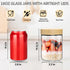 12 Pack 16oz TBWIND Glass Jars with Bamboo Lids, Spoons, Airtight Overnight Oats Containers, Salad& Yogurt Storage