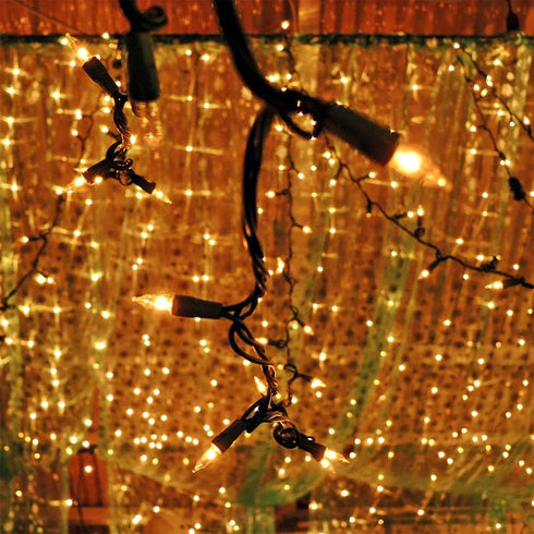 RECESKY 2 Pack 100 36ft Christmas String Lights with Built-in Timer - Total LED Fairy Battery String Lights - Mini