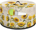 Appliance Dust Covers for Kitchen Sunflower Butterfly Oval Crock Pot for 6 7 8 Slow Cooker Dust Free Cover with Pocket for Keep Kitchen Clean