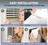 20" 90" 8 48Pcs x Cut to Size Air Filter Material, MERV Triple Air Vent Filters, HVAC Furnace Filters Kit Vent Filter