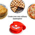 Pastry Wheel Decorator and Cutter, Plastic Pie Decoration Tool for Beautiful Pie Crust or Ravioli Pasta
