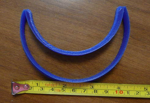MOON ASTRONOMY SPECIAL OCCASION COOKIE CUTTER, MADE IN USA PR250, Small Size: 3" X 4 1/4" X 1/2"