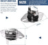 Romalon Replacement Kit for Sam-Sung Ken-More Dryer - DC96-00887A, DC96-00887C Thermostat & Thermal Fuse
