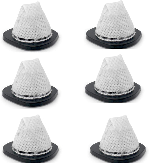 Fette Filter - Vacuum Filters Compatible with Bissell 3-in-1 Stick Vacuums, Pack of 6