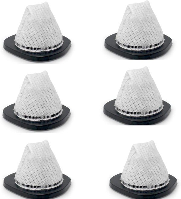 Fette Filter - Vacuum Filters Compatible with Bissell 3-in-1 Stick Vacuums, Pack of 6