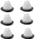 Fette Filter - Vacuum Filters Compatible with Bissell 3-in-1 Stick Vacuums, Pack of 6