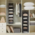 Closet 6-Shelf Closet YOUDENOVA Hanging Organizer and Storage, Hanging Storage Shelves, Grey