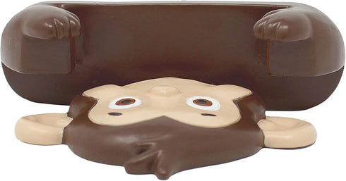 Fun Animal Eyeglass Holder Stand for Kids & Women, Securely Holds Kids Eyeglasses, Adult Reading Glasses - Monkey
