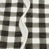 Artisan Flair Black and White Checkered Tablecloth, Flannel, 54 x 72" for Family Dinners or Gatherings