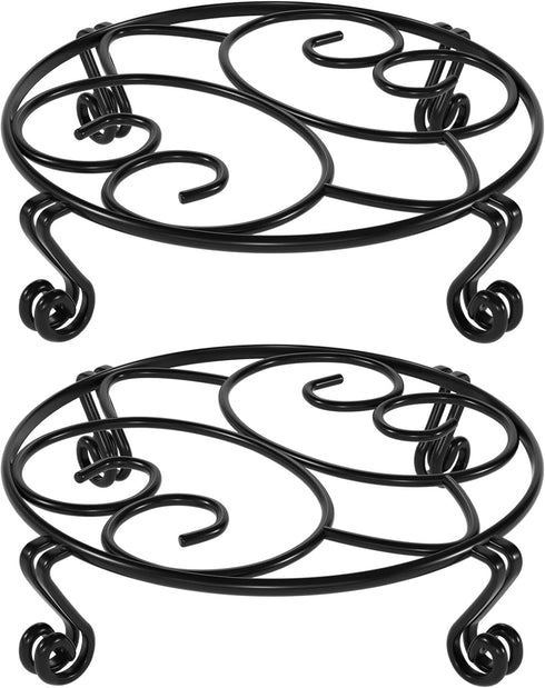 Yimobra 2 Pack Plant Stand for Flower Pot Heavy Duty Potted Holder