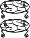 Yimobra 2 Pack Plant Stand for Flower Pot Heavy Duty Potted Holder