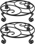 Yimobra 2 Pack Plant Stand for Flower Pot Heavy Duty Potted Holder