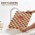 Acacia Wood Cutting Board for Kitchen Chopping Board with Grooves & Handles, Large Wooden Cutting Board for Meat