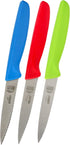 Kitchen Knife 3-Piece Set - 4 inches, Steak and Vegetable Knife with Razor Sharp Pointed Tip