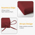 Pack 4, 18.5"*16"*3", UNIKOME Outdoor Chair Cushions of Water Resistant Patio Cushions with Ties, High Density Sponge