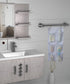 KIMBORA 2 Packs Narrow Over the Door/Wall Shoe Organizer, Small Hanging Rack with Clear Mesh Pocket