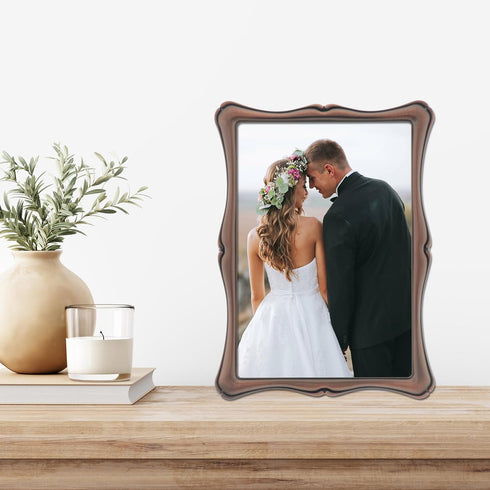 Lawrence Frames 5x7 Picture Frame, Oil Rubbed Bronze Romance, 712157
