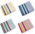 Large Kitchen Dish Towels, 16 Inch x 26 Inch Bulk Absorbent Cotton Towels, 4 Pack Colorful Tea/Bar Towels