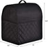 Stand Mixer Dust-proof Cover for KitchenAid, Multi Pockets for Accessories, Water-resistant, Black