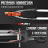 Walfos 17 Inch Extra Long Grill Tongs, Stainless Steel BBQ Tongs for Grilling, Cooking, and Turning Food