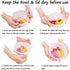 altCookingHub Silicone Stretch Lids, 6-Pack Various Sizes, BPA Free, Leakproof Reusable Lids for Containers