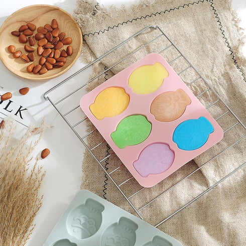 2 Pcs Fish Shaped Silicone Molds, Chocolate Candy Fondant, Cake, Jello, Ice Cube Mold Tray for Baking