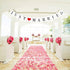 JUST Married Wedding Banner Set - Decorations for Reception, Bridal Shower & Engagement Photo Prop