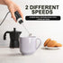K-Brands Corded Electric Milk Frother - Handheld Whisk Stirrer for Coffee, Latte, Cappuccino, Hot Chocolate
