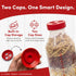 RentACoop Chicken Treat Dispenser Multi-Treat Enrichment Toy and Boredom Buster for Chickens, Easy Top-Fill