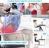 3D Lumbar Support Pillow,Memory Foam Back Support for Office Chair,Computer Chair,Car Seat,Recliner and Couch