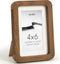 FLYJOE 4x6 Picture Frame, Natural Solid Walnut Wood Photo Collage Frame with