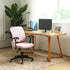 FORCHEER Stretch Desk Chair Cover, Two Piece Office Chair Covers for Split Office Chair