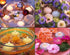 Classic Unscented Floating Candles with 100PCS Silk Rose Petals, Mini Candle Discs for Weddings, 10PACK (Pink)