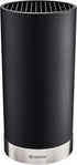 Kyocera KB-U-BK Universal Round Knife Block, Soft Touch, 8.8" x 4.3", Black