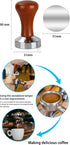 51mm Espresso Tamper, Premium Barista Coffee Tamper, Classic Series Stainless Steel Espresso Press Tool
