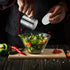 12 10 oz Lallisa Pcs Stainless Steel Spice Shakers with Holes and Lids Dredge Shakers with Handle Versatile Salt Shaker