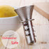 Best Utensils Stainless Steel Manual Lemon Juicer - Hand Held Citrus Squeezer, 2 Pack