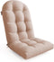 UDPATIO Adirondack Chair Cushion with Ties - Fade-Resistant Waterproof Outdoor Recliner High