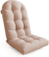 UDPATIO Adirondack Chair Cushion with Ties - Fade-Resistant Waterproof Outdoor Recliner High