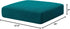 Hokway Couch Cushion Covers, Stretch Sofa Seat Cushion Slipcover Protector (Teal, Small)