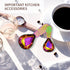 2 Pieces Stainless Steel Coffee Scoops Set, 1 Tbsp and 2 Tbsp Durable Measuring Tablespoon for Coffee, Tea, Sugar
