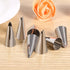 7Pcs Cake Decorating Icing Piping Nozzles Set, Stainless Steel Tips for DIY Pastry Fondant Baking