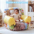 NTYNTY Clear Stuffed Animal Storage Bean Bag Chair Cover for Kids,Extra Large Beanbag Chair Cover with Zipper,PVC Bean